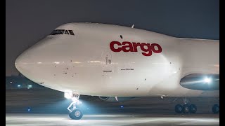 「4K60P」41 years old extremely rare Boeing 747-200F landed at Chengdu Shuangliu International Airport