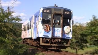 NT200形気動車 「花咲くいろは」ラッピング (2012.10.7)