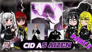 Eminence In Shadow react to Cid(Shadow) as Aizen|| Final Part ||Eng/Ru|| Bleach, Eminence in Shadow