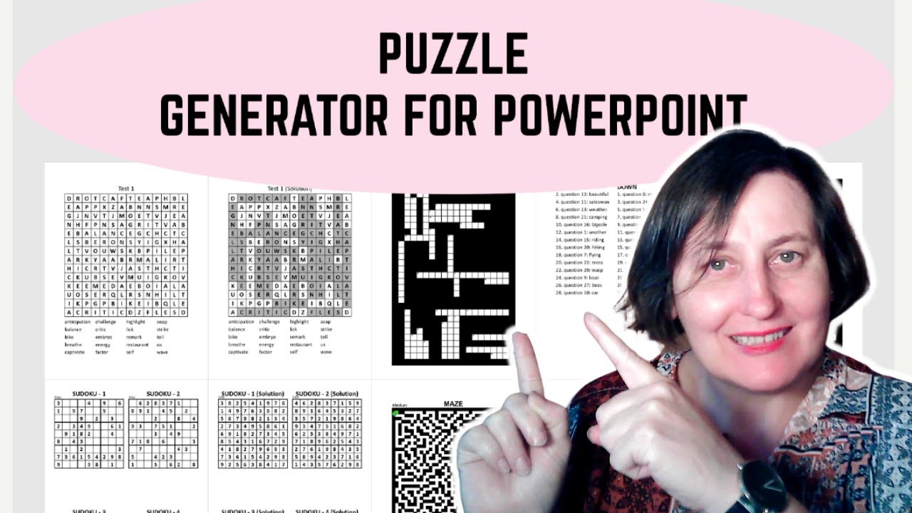 Powerpoint Puzzle Generator - YouTube