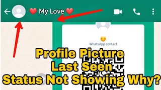 WhatsApp Profile Picture Last Seen Status Not Showing Why