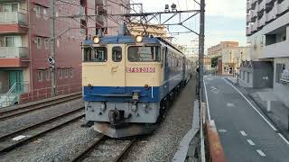 [E235系グリーン車甲種輸送] 配9771レ EF65 2080