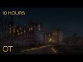 Thunderstorm at Muskau Castle | Soothing Rain & Rolling Thunder | Relax | Study | Sleep | 10 HOURS