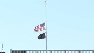 White House flag at half-staff in honor of Jimmy Carter | AFP