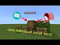 Cara membuat kotak Surat (mailbox) | Minecraft indonesia