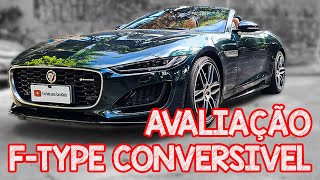 Avaliação Jaguar F Type CONVERSÍVEL - um dos carros mais legais que já dirigi!