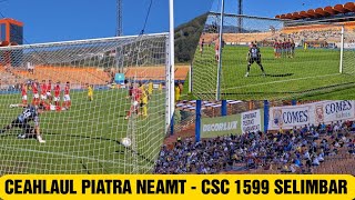 #1068 #Fotbal - Liga 2: Ceahlaul Piatra Neamt - CSC 1599 Selimbar 3-2! Victorie in prelungiri pentru