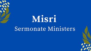 Misri [Bwana Akuita Uliyetekwa]  Lyrics by Sermonate Ministers