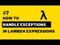 Handling Exceptions in Lambda Expressions | Java Lambda Expressions #7