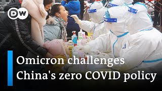 Destined to fail? China maintains target of zero COVID cases | DW News