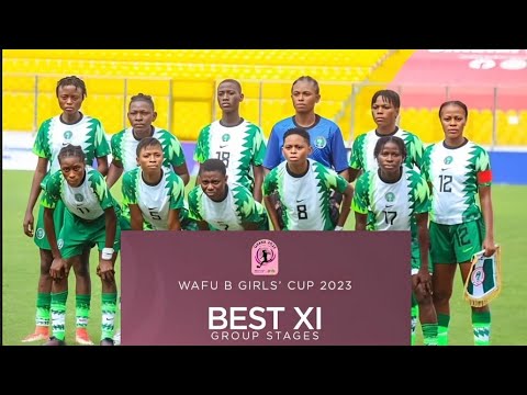 Falconets Dominate Best XI | WAFU Zone B Women’s U20 | Ghana 2023 - YouTube