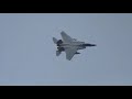 小松基地航空祭2018 f 15機動飛行306sq