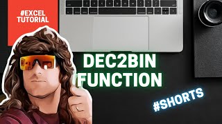 #shorts DEC2BIN function #microsoft #excel #tutorial