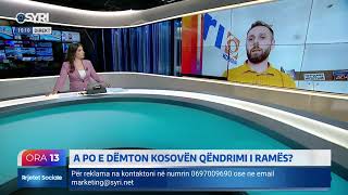 INTERVISTA/ A po e dëmton Kosovën qëndrimi i Ramës? Flet për Syri Tv, Shkëlqim Hajdini (15.06.2023)