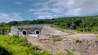 อุโมงค์รถไฟทางคู่ ช่วงสถานีคลองขนานจิตร ในโครงการรถไฟทางคู่มาบกะเบา-ชท.ถนนจิระ