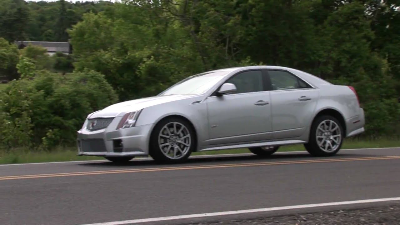 2010 Cadillac CTS-V - Drive Time Review | TestDriveNow - YouTube