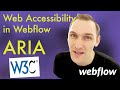 Getting Started with ARIA in Webflow