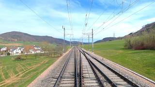 ★ 4K 🇨🇭 Basel GB - Baden - Rangierbahnhof Limmattal cab ride, Schweiz [03.2021] Führerstandsmitfahrt