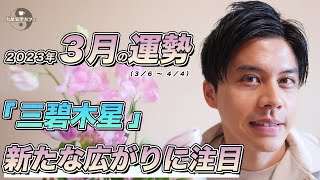 【占い】2023年3月三碧木星の運勢「新たなご縁の広がりによって答えが見つかります！」