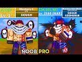 Beating Blox Fruits as Katakuri Update 20! Dough Noob to Pro Lvl 1 to 2550 Full Ghoul v4 Awakening!