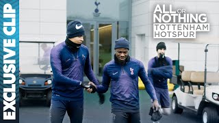 Mourinho Referees Spurs Training Exercise! | All or Nothing: Tottenham Hotspur