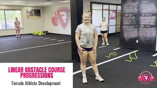 Speed & Agility: LINEAR OBSTACLE COURSE Progressions