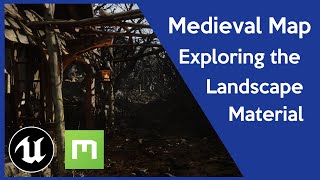 Landscape Blend Material with Runtime Virtual Textures(RVT) in Unreal Engine 4.26