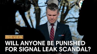 Will Anyone Be Punished For Signal Leak Scandal?