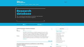 Searching the Research Database