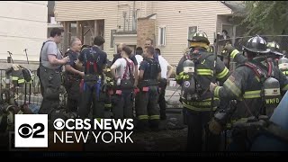 Synagogue construction fire in Ramapo traps workers on roof