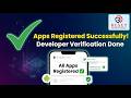 🎉 All Apps Successfully Registered! Android Developer Verification Complete (2026 Guide)