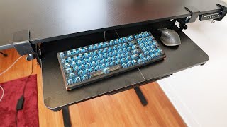 Quick Look at the HUANUO Under Desk Keyboard Tray!