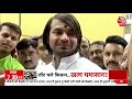 tejashwi yadav के बचाव में उतरे tej pratap मामा sadhu yadav को दिया open challenge latest news