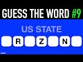 Guess the Word Game #9 | General Knowledge Trivia Questions and Answers