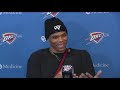 Thunder Exit Interviews Russell Westbrook