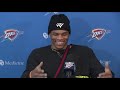 Thunder Exit Interviews Russell Westbrook