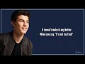 shawn mendes satisfied lyrics