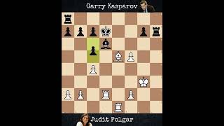 Judit Polgar vs Garry Kasparov | Russia-All World (2002)