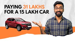 Paying 31 lakhs for a 15 lakh Car🔥🥴 #LLAShorts 53