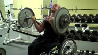 Nick Scott - Trains Arms - 7-18-11 - Wheelchair Bodybuilding