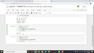 169 Python set intersection update Method