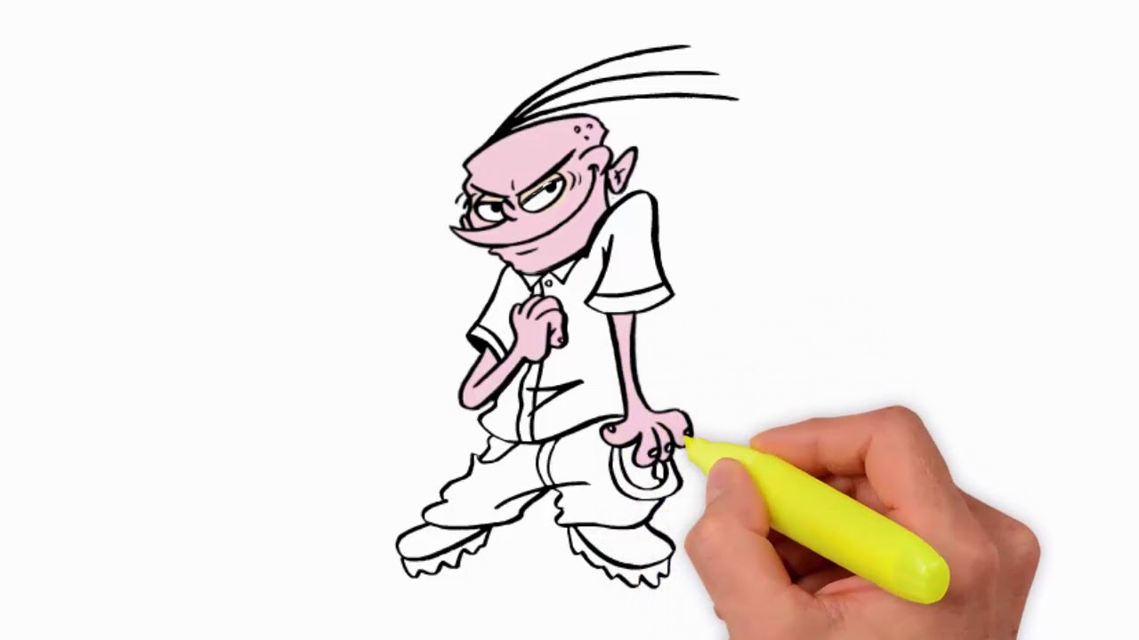 Coloring Pages How To Draw Ed Edd N Eddy Style Ed Edd N Eddy