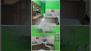 Inspirasi Dapur Minimalis. Before After Renovasi Dapur Ukuran 3x3.6m