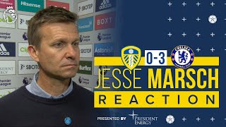 “We can’t feel sorry for ourselves” | Jesse Marsch reaction | Leeds United 0-3 Chelsea