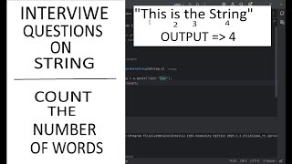 7. How to Count Words in a String in Java – Simple Solution | String Interview Questions