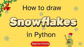 Beginner Python Turtle Project | Snowflake Pattern| Episode - 7