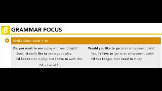 U16.8 GRMMAR FOCUS