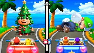 【3dsマリオパーティ100ミニゲームコレクション】ミニゲームマリオVsデイジーVsピーチVsワルイージ(CPU最強 たつじん)