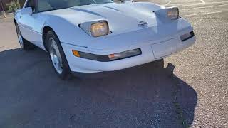 94 vette 58k white