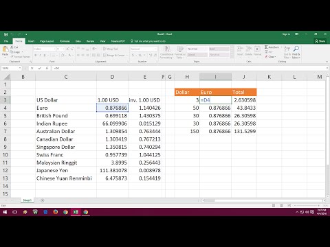 How to Add Real Time Currency Converter in Excel Sheet (Calculate Currency & Update) How to Add Real Time Currency Converter in Excel Sheet (Calculate Currency & Update)